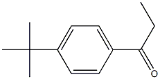 p-tert-butyl propiophenone Structure