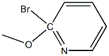 2-溴-2-甲氧基吡啶 结构式