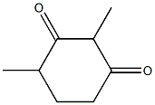 1,3-二甲基环己二酮,,结构式