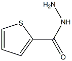 2-thiophenecarboxylic acid hydrazide 化学構造式