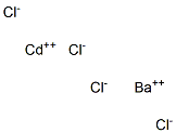 BariumCadmiumTetrachloride Struktur