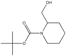 1-BOC-2-哌啶甲醇,,结构式