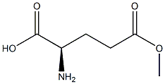 D-GLUTAMICACID5-METHYLESTER Structure