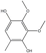 2-3-dimethoxy-5-methyl p-benzenediol Structure