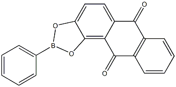 2-Phenylanthra[1,2-d][1,3,2]dioxaborole-6,11-dione Structure
