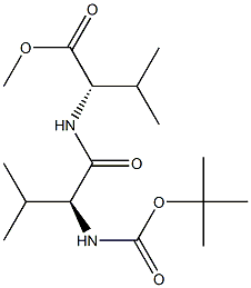 t-Butoxycarbonylvalylvaline, methyl ester