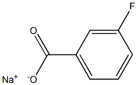 Sodium 3-fluorobenzoate 10% solution Structure