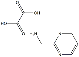 2-(Aminomethyl)pyrimidine oxalate Structure