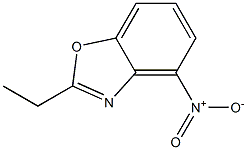 2-Ethyl-4-nitro-1,3-benzoxazole 化学構造式