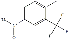 2-三氟甲基-4-硝基甲苯, , 结构式