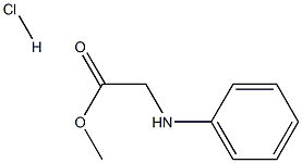 PHENYLGLYCINE METHYL ESTER HYDROCHLORIDE Structure