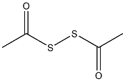 二硫二乙醯, , 结构式