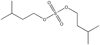 硫酸[二]異戊酯,,结构式