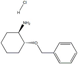 (1R,2R)-(-)-2-Benzyloxycyclohexylamine HCl Structure