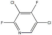 3,5-Dichloro-2,4-Difluoropyridine 结构式