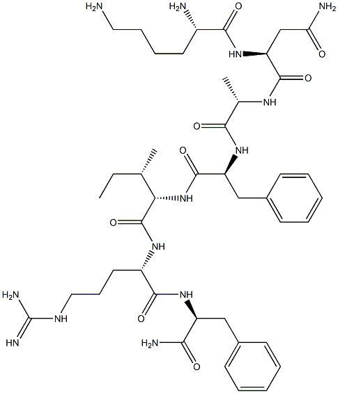 lysyl-asparaginyl-alanyl-phenylalanyl-isoleucyl-arginyl-phenylalaninamide