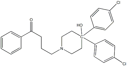 4,4-bis(4-chlorophenyl)-4-hydroxypiperidinobutyrophenone