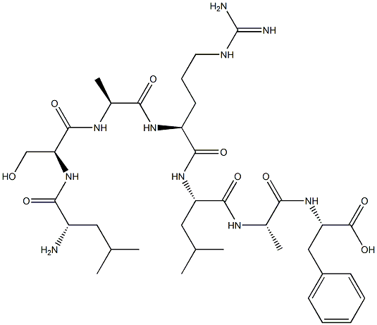leucyl-seryl-alanyl-arginyl-leucyl-alanyl-phenylalanine