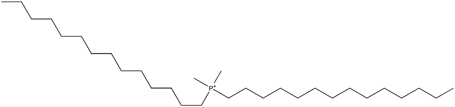 ditetradecyldimethylphosphonium Structure