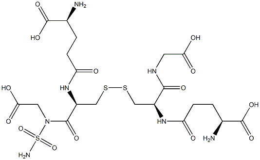 glutathione sulfonamide 化学構造式