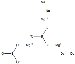 magnesium borate-dysprosium sodium Structure