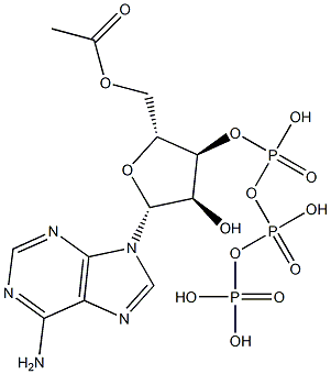 acetyladenosine triphosphate Structure