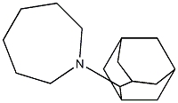 N-(2-adamantyl)hexamethylenimine Structure