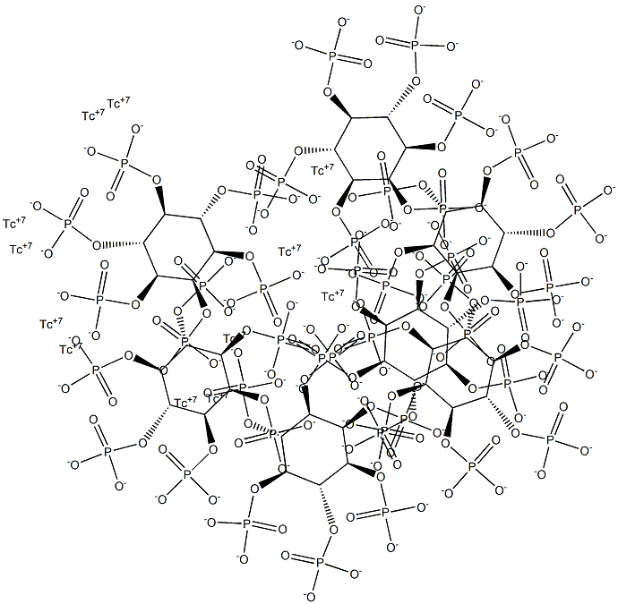 technetium phytate Struktur
