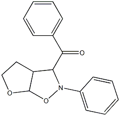 hexahydro-2-phenylfuro(3,2-d)isoxazol-3-yl phenyl ketone