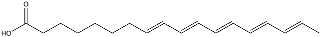 8,10,12,14,16-octadecapentaenoic acid,,结构式