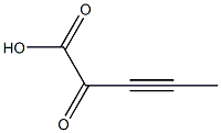 2-oxo-3-pentynoic acid Struktur