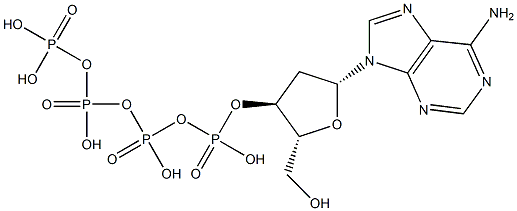 2'-deoxyadenosine 3'-tetraphosphate Structure