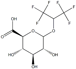 hexafluoroisopropanol glucuronide 结构式