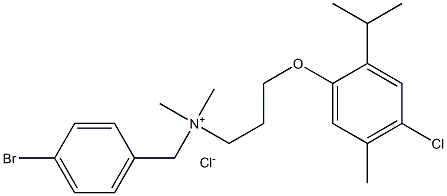 卤培氯铵, , 结构式