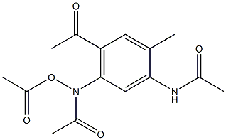2-ACETAMIDO-4-(N-ACETOXYACETAMIDO)-5-ACETYLTOLUENE