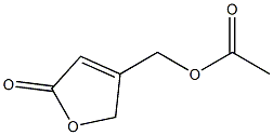 4-(ACETOXYMETHYL)-2-FURANONE Structure