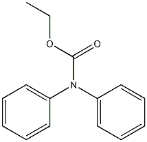CARBAMICACID,N,N,-DIPHENYL-,ETHYLESTER Struktur