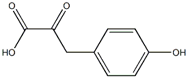 PARA-HYDROXYPHENYLPYRUVICACID Struktur