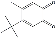 4-TERT-BUTYL-5-METHYL-1,2-QUINONE Structure