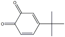 4-TERT-BUTYL-1,2-QUINONE Struktur