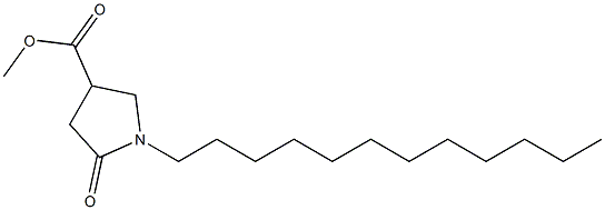 1-LAURYL-4-METHOXYCARBONYL-2-PYRROLIDONE Struktur