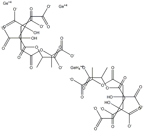 LACTATECITRATEGERMANIUM Struktur