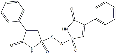 4,4'-DITHIOBIS(PHENYLMALEIMIDE) Structure