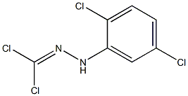 PHOSGENE(2,5-DICHLOROPHENYL)HYDRAZONE 结构式