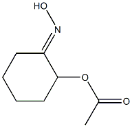 2-ACETOXYCYCLOHEXANONEOXIME Struktur