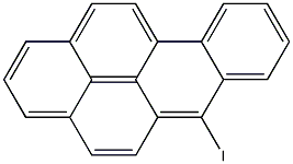 6-IODOBENZO(A)PYRENE 结构式