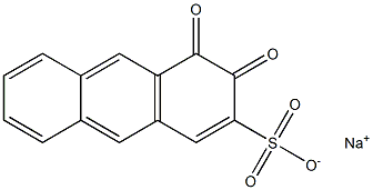 SODIUMBETA-ANTHRAQUINONESULPHONATE Struktur