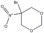 META-DIOXANE,5-BROMO-5-NITRO- Structure