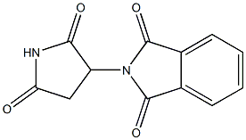 2-PHTHALIMIDEOSUCCINIMIDE Structure