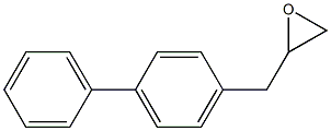 PARA-BIPHENYLPROPYLENEOXIDE Structure